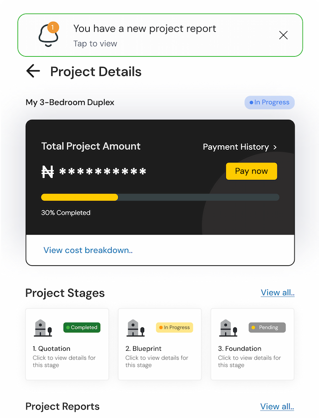Project Tracking